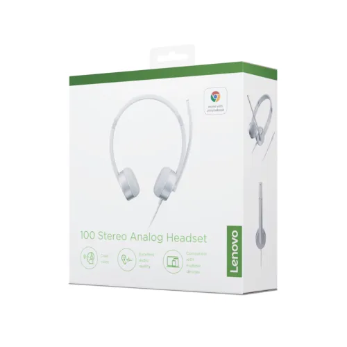 Lenovo 100 Stereo Analog Headset GXD1B60597