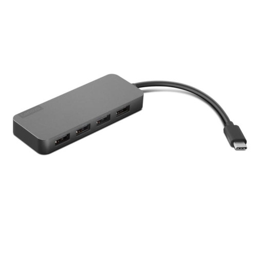 Lenovo USB-C to 4 Port USB-A Hub 4X90X21427