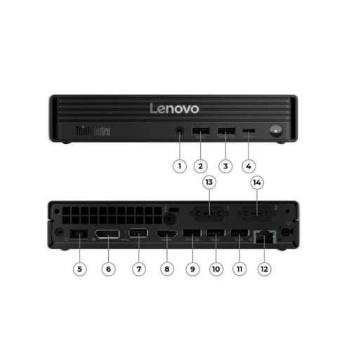 ThinkCentre M70q Gen 6 Ultra 3 205T 2x8GB 51GB VESA Win11Pro