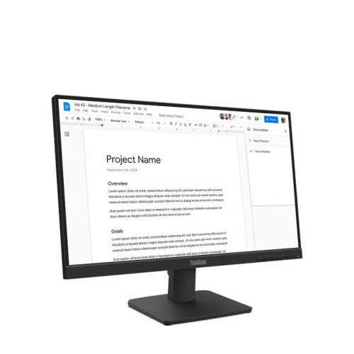 ThinkVision S22-4e 21.5" 1920x1080 IPS 99% sRGB ThinkVision S22-4e 21.5" 1920x1080 IPS 99% sRGB