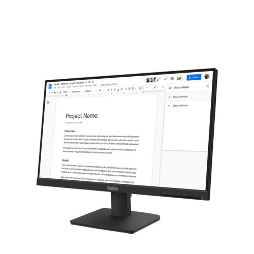 ThinkVision S22-4e 21.5" 1920x1080 IPS 99% sRGB ThinkVision S22-4e 21.5" 1920x1080 IPS 99% sRGB