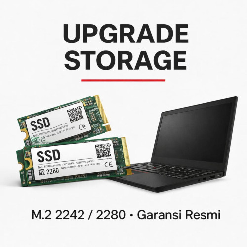 Upgrade SSD M.2 untuk Notebook dan PC Penyimpanan Storage Upgrade SSD M.2 untuk Notebook dan PC Penyimpanan Storage